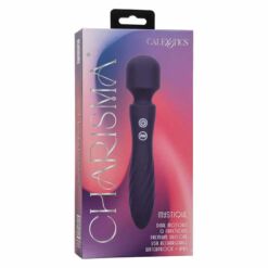 Comprar CALEXOTICS - CHARISMA MYSTIQUE MASAJEADOR DOBLE MOTOR 12 FUNCIONES 21,5 CM X 4,5 CM MORADO al mejor precio - Envíos Discretos