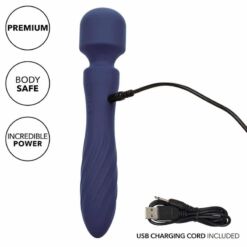 Comprar CALEXOTICS - CHARISMA MYSTIQUE MASAJEADOR DOBLE MOTOR 12 FUNCIONES 21,5 CM X 4,5 CM MORADO al mejor precio - Envíos Discretos