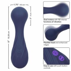 Comprar CALEXOTICS - CHARISMA TEMPTATION MASAJEADOR 12 FUNCIONES MORADO al mejor precio - Envíos Discretos