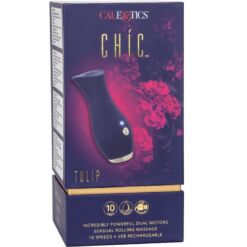 Comprar CALEXOTICS - CHIC TULIP MASAJEADOR AZUL al mejor precio - Envíos Discretos