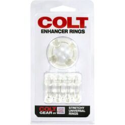 Comprar CALEXOTICS - COLT ENHANCER RINGS ANILLOS PARA EL PENE TRANSPARENTES al mejor precio - Envíos Discretos