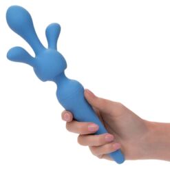 Comprar CALEXOTICS - COUTURE KIT VIBRADOR WAND 10 VIBRACIONES AZUL al mejor precio - Envíos Discretos
