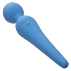 Comprar CALEXOTICS - COUTURE KIT VIBRADOR WAND 10 VIBRACIONES AZUL al mejor precio - Envíos Discretos