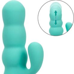 Comprar CALEXOTICS - DEL MAR DIVA VIBRADOR RABBIT VERDE AGUA BY CALIFORNIA DREAMING al mejor precio - Envíos Discretos