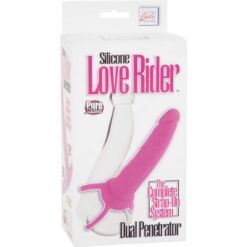 Comprar CALEXOTICS - DUAL PENETRATOR DILDO CON ARNÉS ROSA al mejor precio - Envíos Discretos