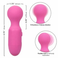 Comprar CALEXOTICS - FIRST TIME MASAJEADOR RECARGABLE 10 VIBRACIONES ROSA al mejor precio - Envíos Discretos