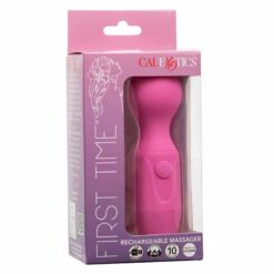 Comprar CALEXOTICS - FIRST TIME MASAJEADOR RECARGABLE 10 VIBRACIONES ROSA al mejor precio - Envíos Discretos