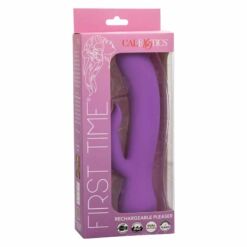 Comprar CALEXOTICS - FIRST TIME VIBRADOR COMPLACIENTE RECARGABLE MORADO al mejor precio - Envíos Discretos