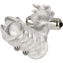 Comprar CALEXOTICS - FUNDA PENE CON VIBRADOR PARA CLITORIS al mejor precio - Envíos Discretos