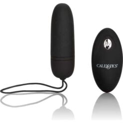 Comprar CALEXOTICS - HUEVO VIBRADOR DE SILICONA CON MANDO NEGRO al mejor precio - Envíos Discretos