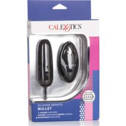 Comprar CALEXOTICS - HUEVO VIBRADOR DE SILICONA CON MANDO NEGRO al mejor precio - Envíos Discretos