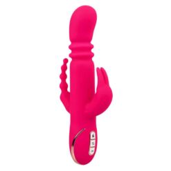 Comprar CALEXOTICS - JACK FANTASY TRIPLE VIBRADOR CALENTABLE RABBIT ROSA al mejor precio - Envíos Discretos