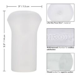 Comprar CALEXOTICS - MASTURBADOR BOUNDLESS STROKER TRANSPARENTE al mejor precio - Envíos Discretos
