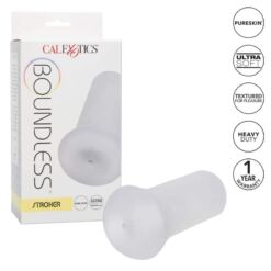 Comprar CALEXOTICS - MASTURBADOR BOUNDLESS STROKER TRANSPARENTE al mejor precio - Envíos Discretos