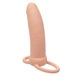 Comprar CALEXOTICS - MAXX DOBLE PENETRADOR GRUESO 10 VIBRACIONES NATURAL al mejor precio - Envíos Discretos