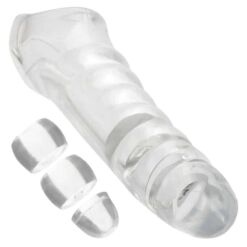 Comprar CALEXOTICS - MAXX EXTENSOR DE PENE AJUSTABLE TRANSPARENTE al mejor precio - Envíos Discretos