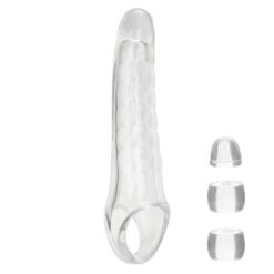 Comprar CALEXOTICS - MAXX EXTENSOR DE PENE AJUSTABLE TRANSPARENTE al mejor precio - Envíos Discretos