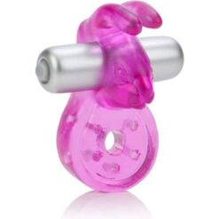 Comprar CALEXOTICS - MICRO VIBE AROUSER BUNNY ANILLO VIBRADOR ROSA al mejor precio - Envíos Discretos