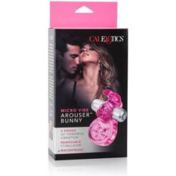 Comprar CALEXOTICS - MICRO VIBE AROUSER BUNNY ANILLO VIBRADOR ROSA al mejor precio - Envíos Discretos