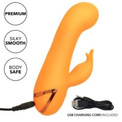 Comprar CALEXOTICS - MONTECITO MUSE VIBRADOR RABBIT NARANJA BY CALIFORNIA DREAMING al mejor precio - Envíos Discretos