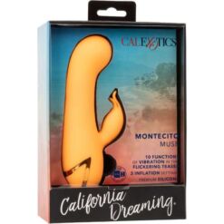 Comprar CALEXOTICS - MONTECITO MUSE VIBRADOR RABBIT NARANJA BY CALIFORNIA DREAMING al mejor precio - Envíos Discretos