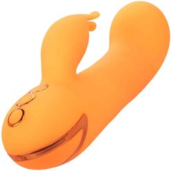 Comprar CALEXOTICS - MONTECITO MUSE VIBRADOR RABBIT NARANJA BY CALIFORNIA DREAMING al mejor precio - Envíos Discretos