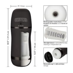 Comprar CALEXOTICS - OPTIMUM POWER MASTURBADOR CON VIBRACIÓN Y ONDAS ESTIMULADORAS al mejor precio - Envíos Discretos