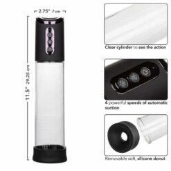 Comprar CALEXOTICS - PEAK BOMBA ONDAS ESTIMULADORASA 4 VELOCIDADES NEGRO al mejor precio - Envíos Discretos