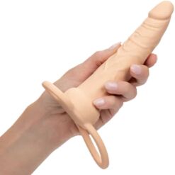 Comprar CALEXOTICS - PERFORMANCE MAXX DOBLE PENETRADOR RECARGABLE PIEL CLARO al mejor precio - Envíos Discretos