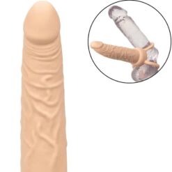 Comprar CALEXOTICS - PERFORMANCE MAXX DOBLE PENETRADOR RECARGABLE PIEL CLARO al mejor precio - Envíos Discretos