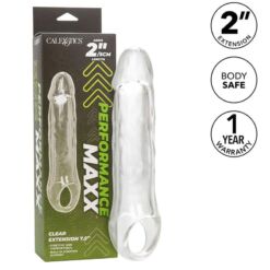 Comprar CALEXOTICS - PERFORMANCE MAXX EXTENSIÓN CLARA 7,5 TRANSPARENTE al mejor precio - Envíos Discretos