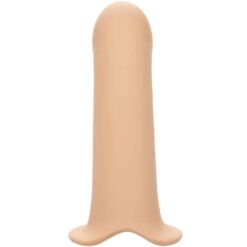 Comprar CALEXOTICS - PERFORMANCE MAXX EXTENSIÓN CON ARNÉS PIEL CLARO al mejor precio - Envíos Discretos
