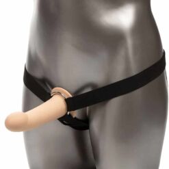Comprar CALEXOTICS - PERFORMANCE MAXX EXTENSIÓN CON ARNÉS PIEL CLARO al mejor precio - Envíos Discretos