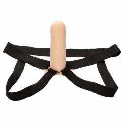 Comprar CALEXOTICS - PERFORMANCE MAXX EXTENSIÓN CON ARNÉS PIEL CLARO al mejor precio - Envíos Discretos