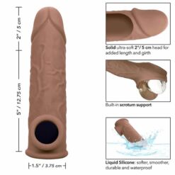 Comprar CALEXOTICS - PERFORMANCE MAXX EXTENSIÓN REALISTA 7 PIEL MORENO al mejor precio - Envíos Discretos