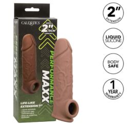 Comprar CALEXOTICS - PERFORMANCE MAXX EXTENSIÓN REALISTA 7 PIEL MORENO al mejor precio - Envíos Discretos