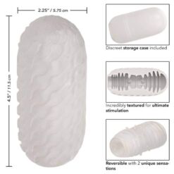 Comprar CALEXOTICS - REVERSIBLE RIBBED STROKER al mejor precio - Envíos Discretos