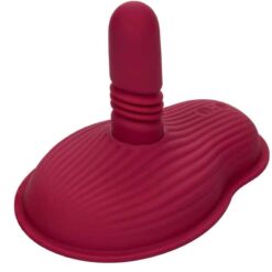 Comprar CALEXOTICS - RIDER MASAJEADOR DOBLE MOTOR CONTROL REMOTO ROJO al mejor precio - Envíos Discretos
