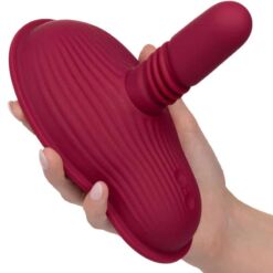 Comprar CALEXOTICS - RIDER MASAJEADOR DOBLE MOTOR CONTROL REMOTO ROJO al mejor precio - Envíos Discretos