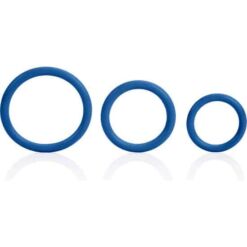 Comprar CALEXOTICS - SET TRES ANILLAS AZUL ERECCIÓN al mejor precio - Envíos Discretos