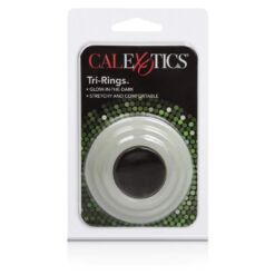Comprar CALEXOTICS - SET TRES ANILLAS BRILLO EN LA OSCURIDAD al mejor precio - Envíos Discretos