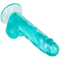 Comprar CALEXOTICS - SIZE QUEEN DILDO AZUL 15.3 CM al mejor precio - Envíos Discretos