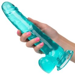 Comprar CALEXOTICS - SIZE QUEEN DILDO AZUL 20.3 CM al mejor precio - Envíos Discretos