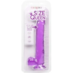 Comprar CALEXOTICS - SIZE QUEEN DILDO LILA 25.5 CM al mejor precio - Envíos Discretos