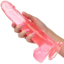 Comprar CALEXOTICS - SIZE QUEEN DILDO ROSA 20.3 CM al mejor precio - Envíos Discretos