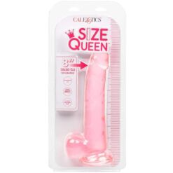Comprar CALEXOTICS - SIZE QUEEN DILDO ROSA 20.3 CM al mejor precio - Envíos Discretos