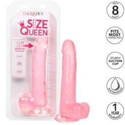 Comprar CALEXOTICS - SIZE QUEEN DILDO ROSA 20.3 CM al mejor precio - Envíos Discretos