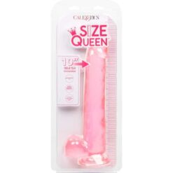 Comprar CALEXOTICS - SIZE QUEEN DILDO ROSA 25.5 CM al mejor precio - Envíos Discretos