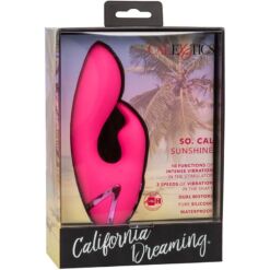 Comprar CALEXOTICS - SO. CAL SUSHINE VIBRATOR RABBIT FUCSIA BY CALIFORNIA DREAMING al mejor precio - Envíos Discretos