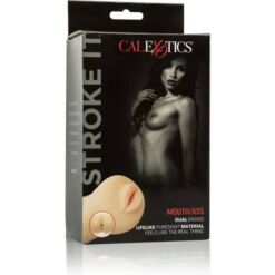 Comprar CALEXOTICS - STROKE IT MASTURBADOR DOBLE BOCA/ANO al mejor precio - Envíos Discretos